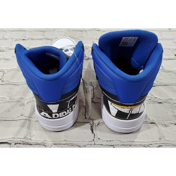 Adidas Entrap Neo Mid Golden State Warriors Blue Yellow GW4399 MENS SIZE 8.5 - Picture 8 of 8